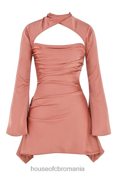 îmbrăcăminte House of CB rochie corset drapată rose toira X4F68466