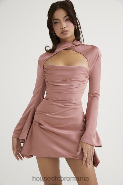 îmbrăcăminte House of CB rochie corset drapată rose toira X4F68466