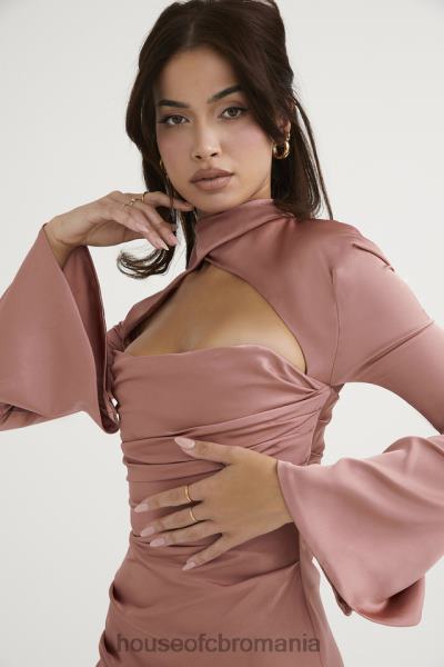 îmbrăcăminte House of CB rochie corset drapată rose toira X4F68466