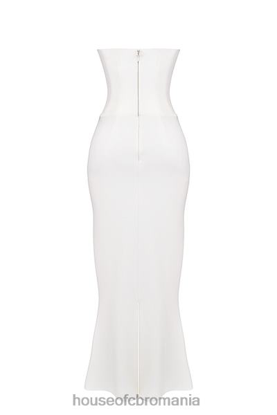 îmbrăcăminte House of CB rochie corset fără bretele tamara ivory X4F68224
