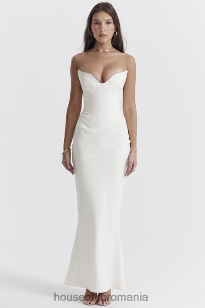 îmbrăcăminte House of CB rochie corset fără bretele tamara ivory X4F68224