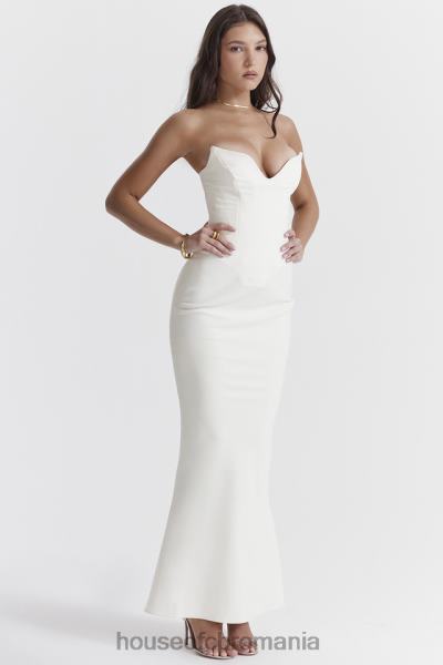îmbrăcăminte House of CB rochie corset fără bretele tamara ivory X4F68224