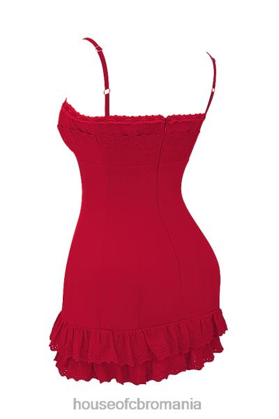 îmbrăcăminte House of CB rochie corset luci cirese X4F68221