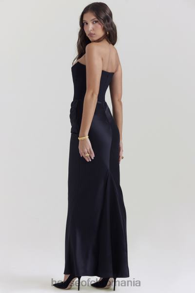 îmbrăcăminte House of CB rochie corset neagra fara bretele persephone X4F68119