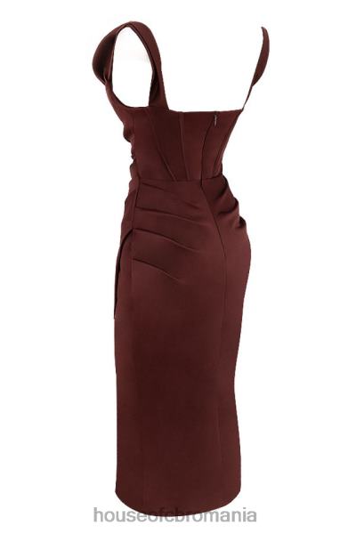 îmbrăcăminte House of CB rochie corset rhoda rasin off umeri X4F68594