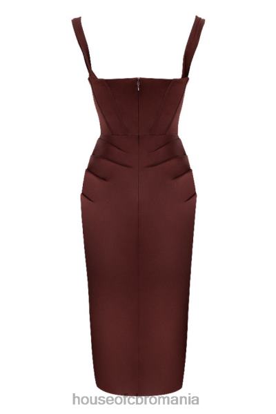 îmbrăcăminte House of CB rochie corset rhoda rasin off umeri X4F68594