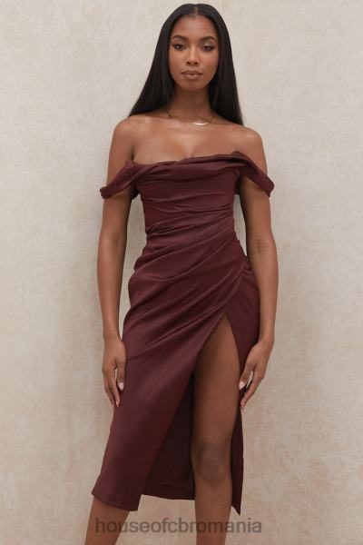 îmbrăcăminte House of CB rochie corset rhoda rasin off umeri X4F68594