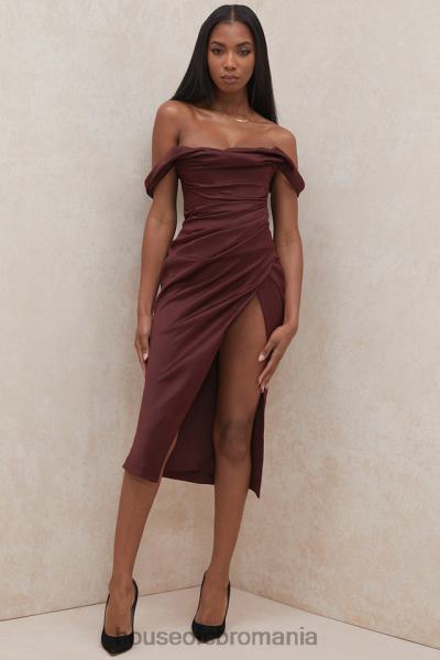 îmbrăcăminte House of CB rochie corset rhoda rasin off umeri X4F68594