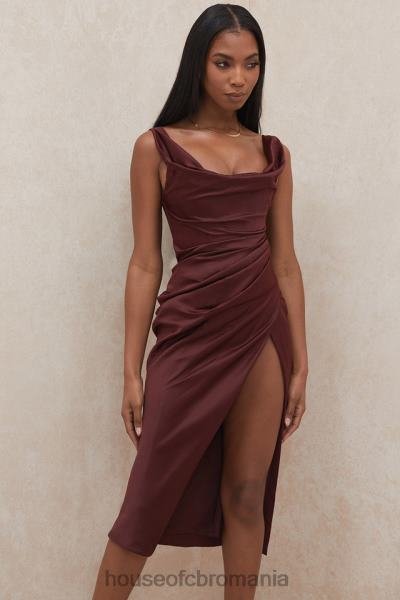 îmbrăcăminte House of CB rochie corset rhoda rasin off umeri X4F68594