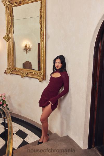 îmbrăcăminte House of CB rochie corset tricot vin evalina X4F68300