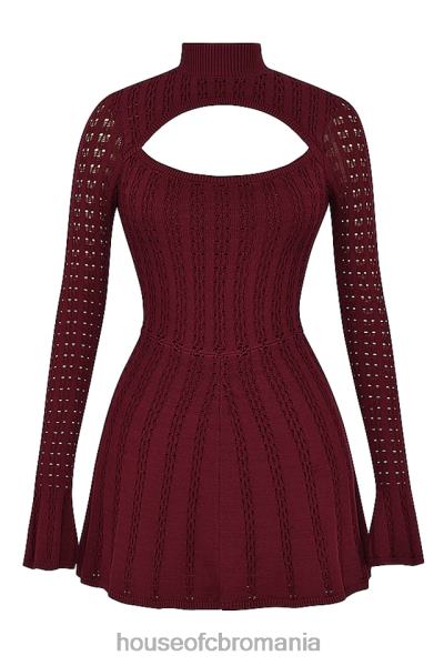 îmbrăcăminte House of CB rochie corset tricot vin evalina X4F68300