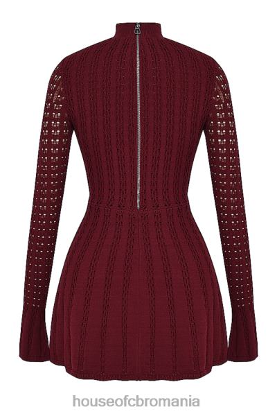 îmbrăcăminte House of CB rochie corset tricot vin evalina X4F68300