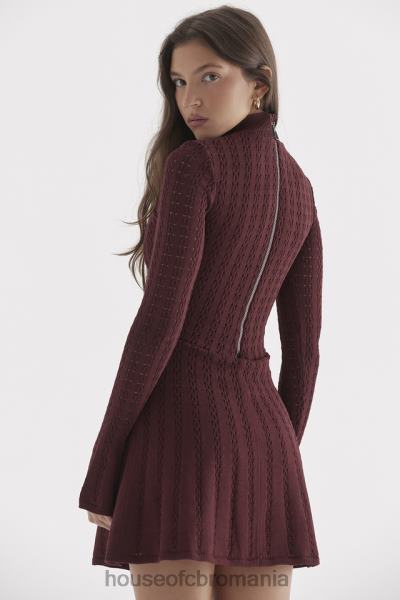 îmbrăcăminte House of CB rochie corset tricot vin evalina X4F68300