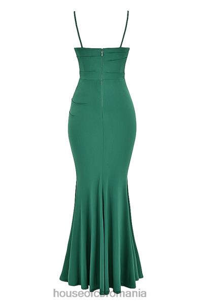 îmbrăcăminte House of CB rochie maxi corset milena forest X4F68389