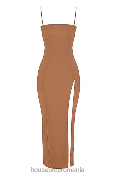 îmbrăcăminte House of CB rochie maxi corset toast jaida X4F68446