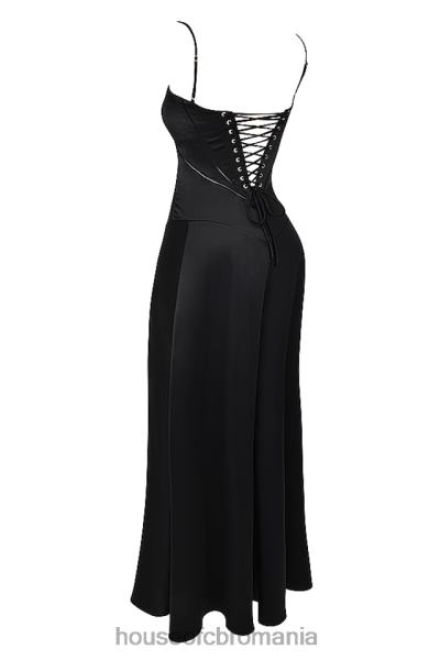 îmbrăcăminte House of CB rochie maxi cu dantela neagra anabella X4F68273