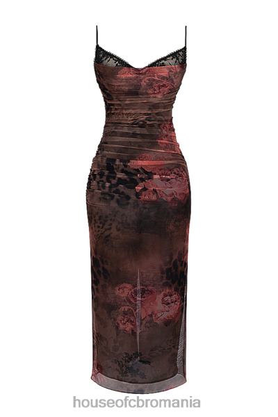 îmbrăcăminte House of CB rochie maxi cu imprimeu nalini X4F68294