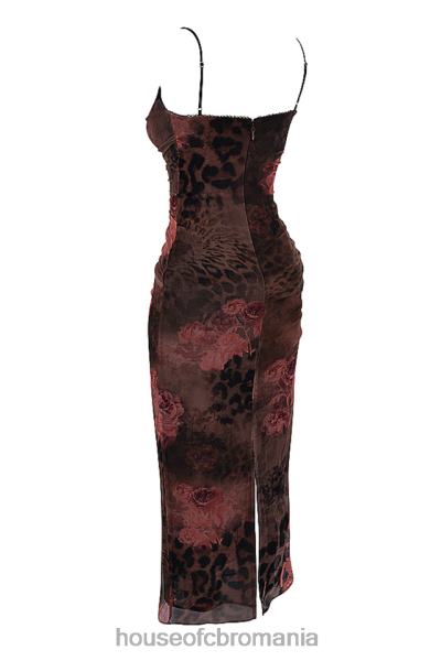 îmbrăcăminte House of CB rochie maxi cu imprimeu nalini X4F68294