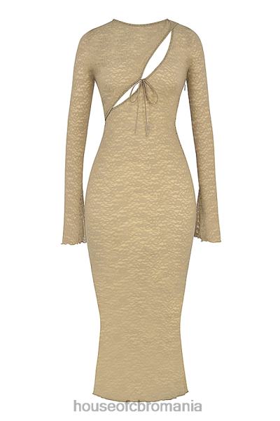 îmbrăcăminte House of CB rochie maxi din dantela florala giovanna stone X4F68391