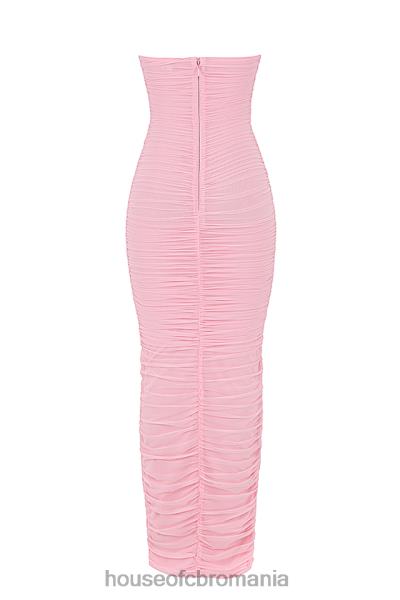 îmbrăcăminte House of CB rochie maxi din plasa roz sofia fairy X4F68497