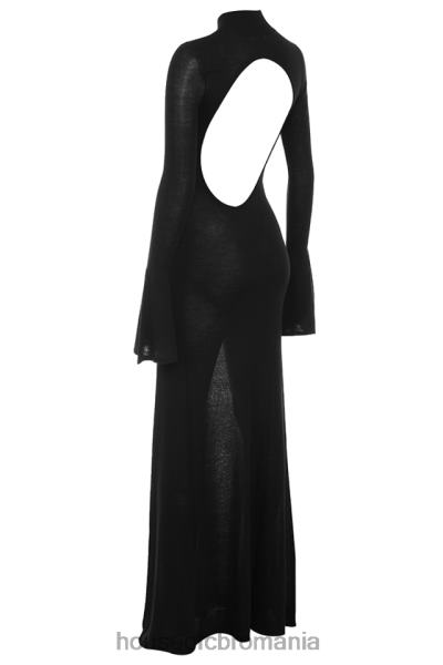 îmbrăcăminte House of CB rochie maxi din tricot negru sancha X4F68141