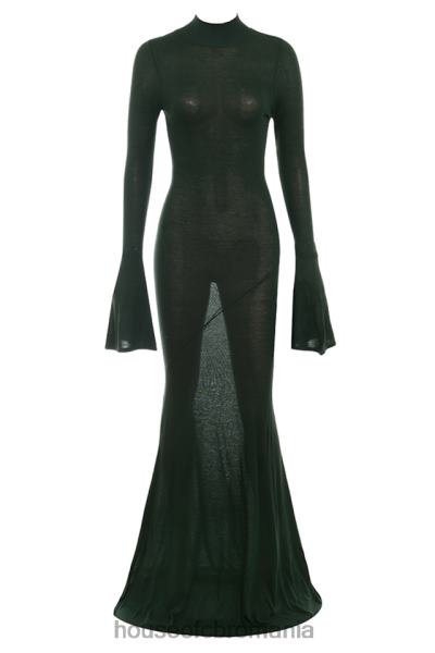 îmbrăcăminte House of CB rochie maxi din tricot verde pădure sancha X4F68114
