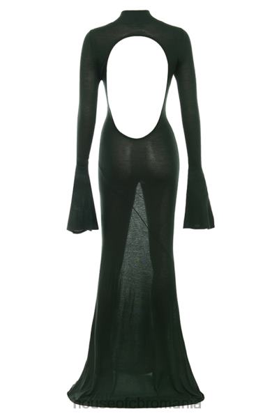 îmbrăcăminte House of CB rochie maxi din tricot verde pădure sancha X4F68114