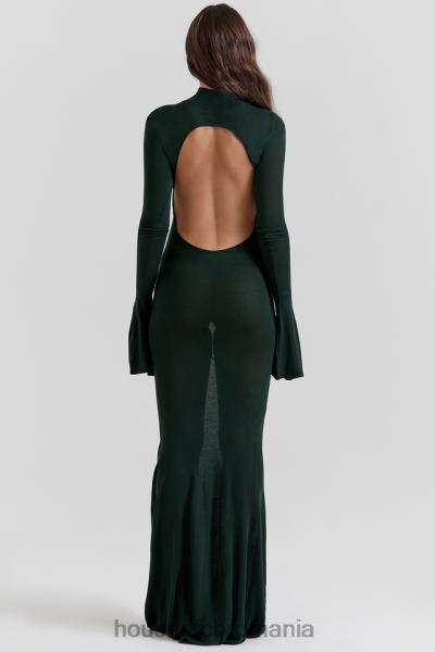 îmbrăcăminte House of CB rochie maxi din tricot verde pădure sancha X4F68114