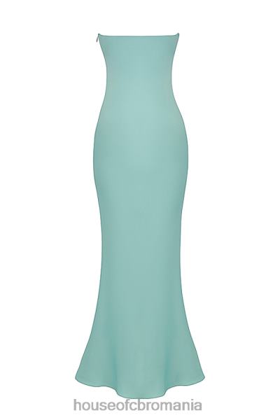 îmbrăcăminte House of CB rochie maxi fara bretele alette jade satin X4F68408