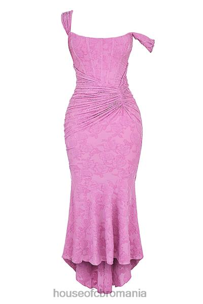îmbrăcăminte House of CB rochie maxi florala roz roz cesca X4F68136