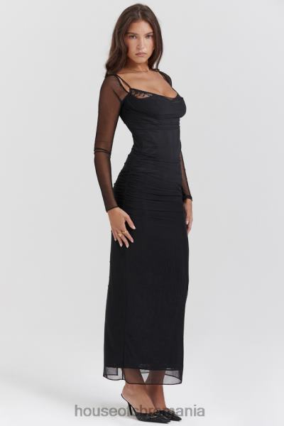 îmbrăcăminte House of CB rochie maxi neagra katarina X4F68147