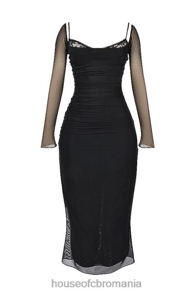 îmbrăcăminte House of CB rochie maxi neagra katarina X4F68147