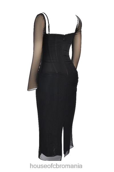 îmbrăcăminte House of CB rochie maxi neagra katarina X4F68147