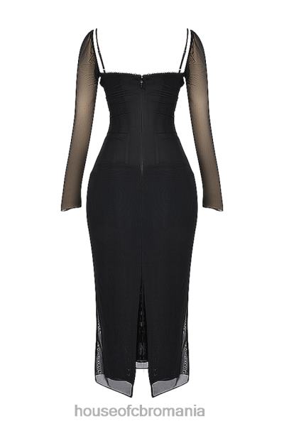 îmbrăcăminte House of CB rochie maxi neagra katarina X4F68147