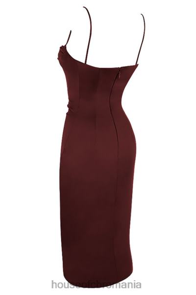 îmbrăcăminte House of CB rochie midi corset din satin anja stafide X4F68591
