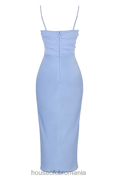 îmbrăcăminte House of CB rochie midi corset drapat cu cer teia X4F68447