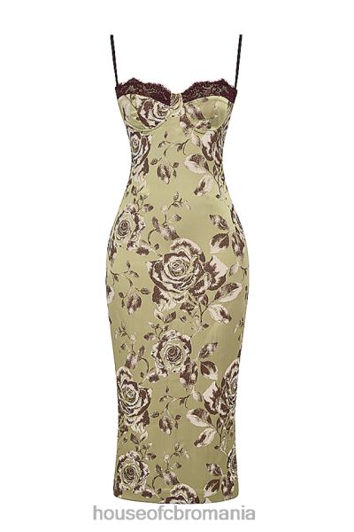 îmbrăcăminte House of CB rochie midi cu imprimeu floral cassia X4F68297