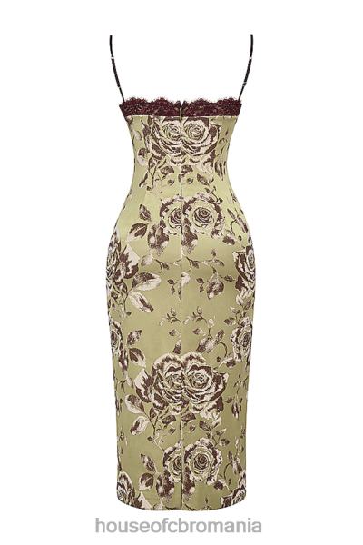 îmbrăcăminte House of CB rochie midi cu imprimeu floral cassia X4F68297