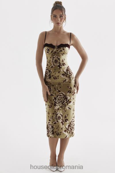 îmbrăcăminte House of CB rochie midi cu imprimeu floral cassia X4F68297