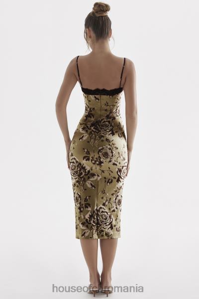 îmbrăcăminte House of CB rochie midi cu imprimeu floral cassia X4F68297