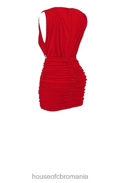 îmbrăcăminte House of CB rochie mini aliza cirese adunate X4F68236