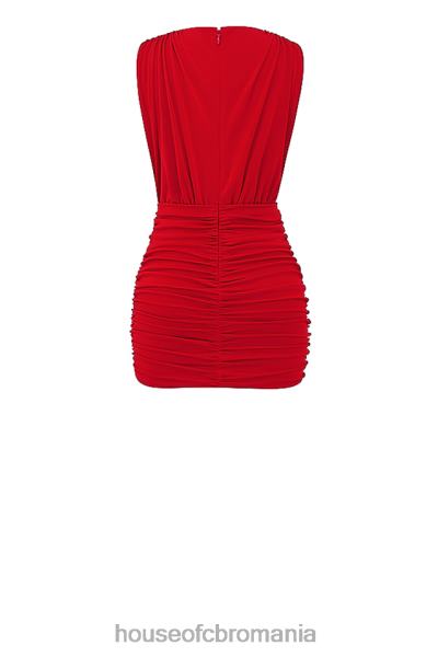 îmbrăcăminte House of CB rochie mini aliza cirese adunate X4F68236
