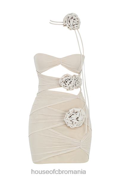 îmbrăcăminte House of CB rochie mini caterina fog impodobita florala X4F68406