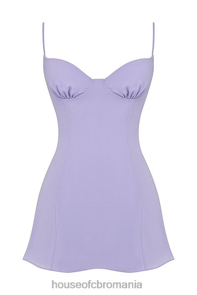 îmbrăcăminte House of CB rochie mini christiana lavanda X4F68265