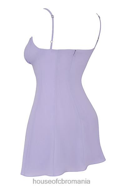 îmbrăcăminte House of CB rochie mini christiana lavanda X4F68265