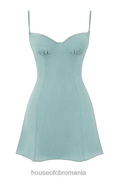 îmbrăcăminte House of CB rochie mini christiana light jade X4F68261
