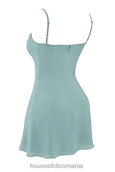 îmbrăcăminte House of CB rochie mini christiana light jade X4F68261