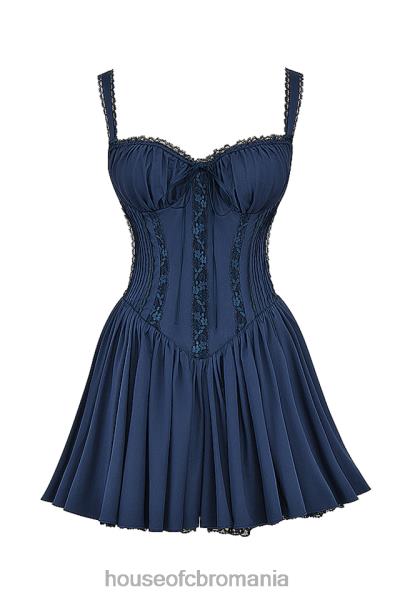 îmbrăcăminte House of CB rochie mini corset blumarin francez pietra X4F68157
