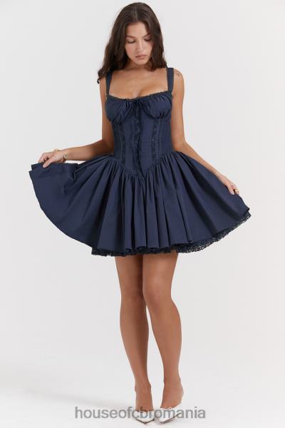 îmbrăcăminte House of CB rochie mini corset blumarin francez pietra X4F68157