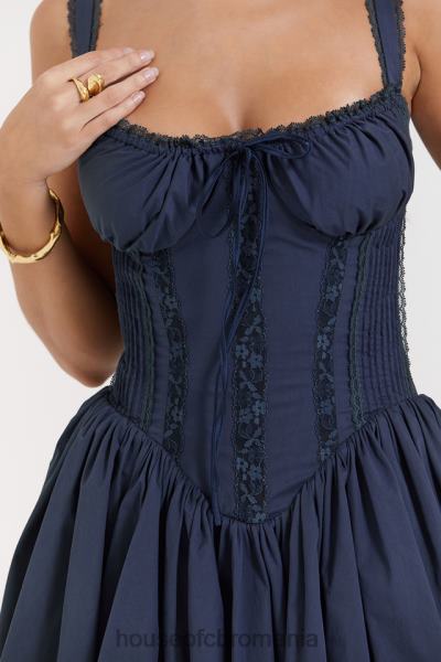 îmbrăcăminte House of CB rochie mini corset blumarin francez pietra X4F68157